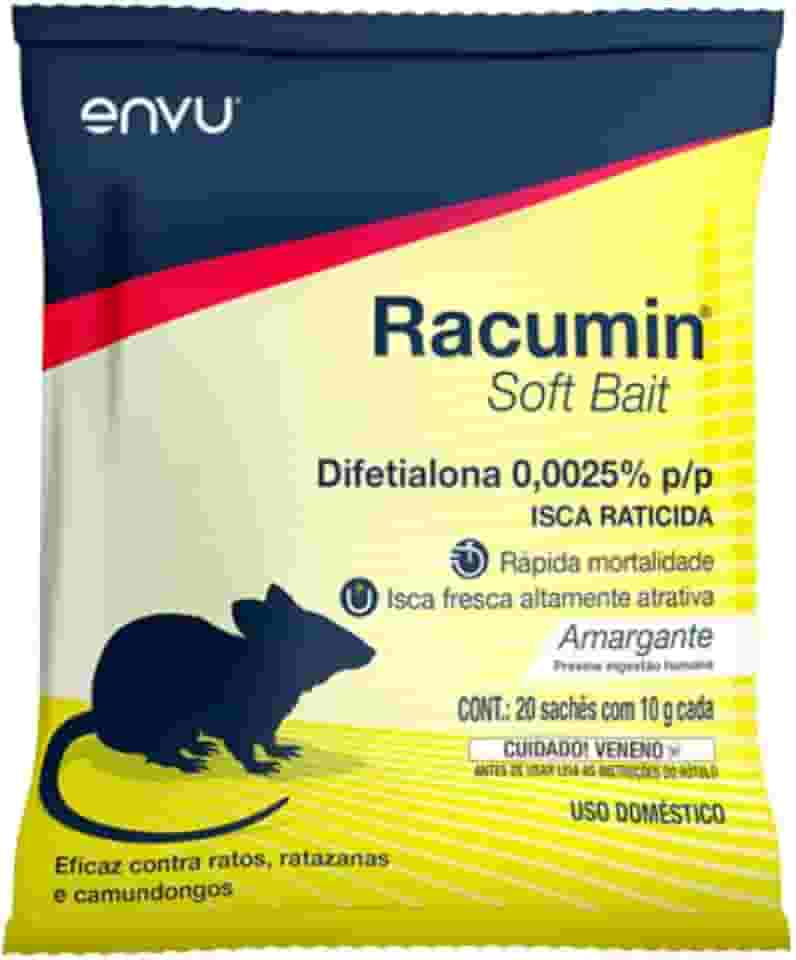 Racumin Soft Bait : Isca fresca para matar ratos