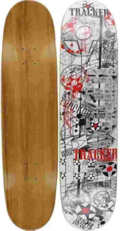 SHAPE TRACKER PRÓ STREET 8 X 32 ESTAMPA BRANCA