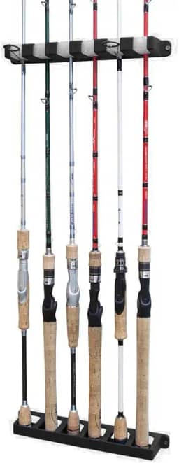 Pesca Brasil, Suporte de Vara Rod Rack até 6 Varas Tamanho Único