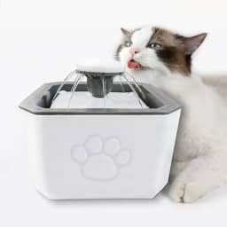 Bebedouro Automático Fonte de Água Elétrica Gatos Cães Silencioso Filtro Carvão Ativado 2.5L