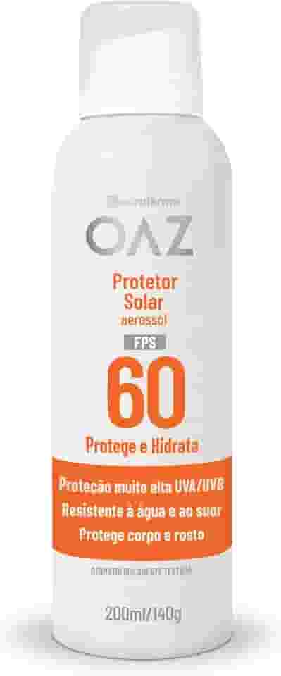 OAZ PROTETOR SOLAR AEROSSOL 60 FPS 200ML/140G