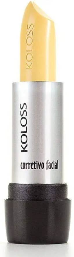 Corretivo Facial 05, Amarelo, Koloss, 5