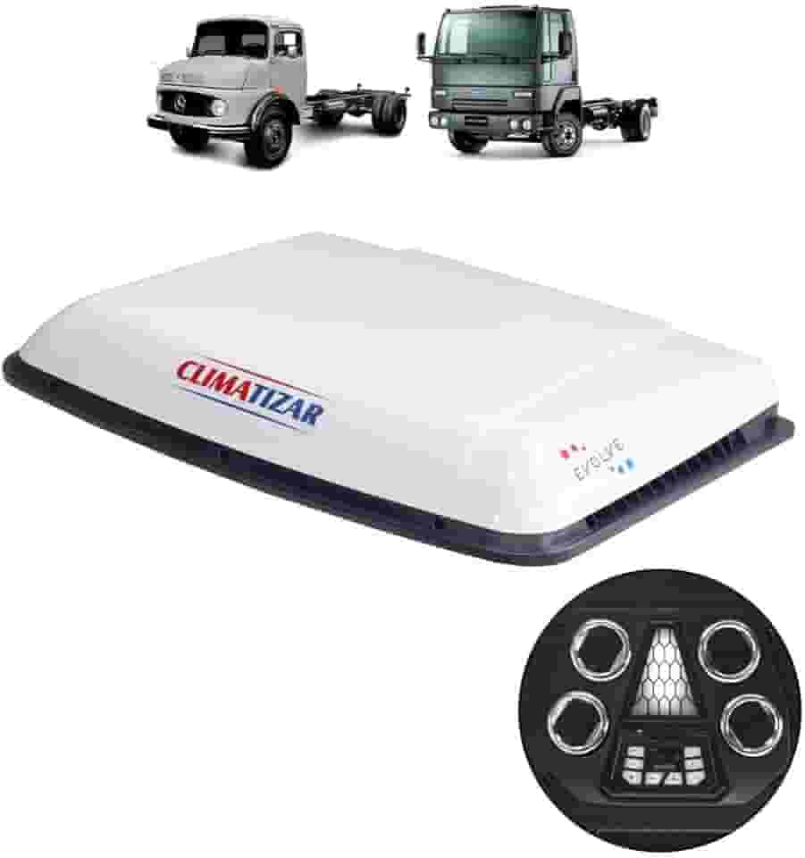 Climatizador de Ar Caminhão Mercedes 1113 608 1318 Ford Cargo 12v Evolve Interno - Climatizar
