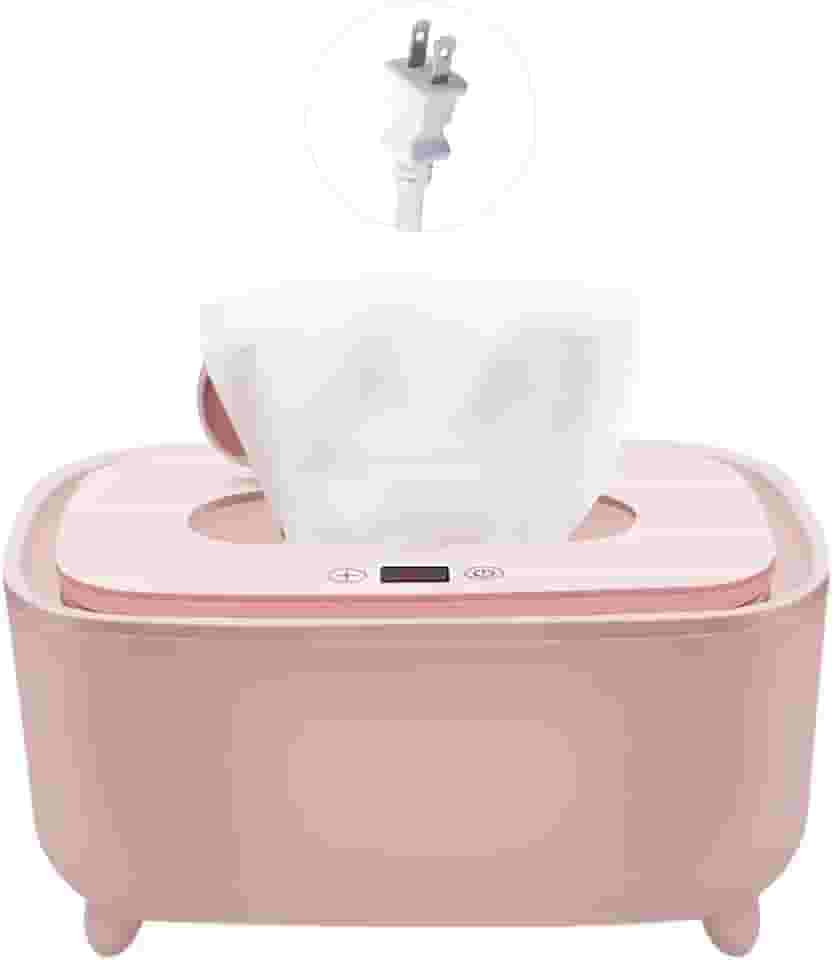 Aquecedor de lenços umedecidos para bebês 2024 – Dispensador de lenços umedecidos premium para bebês, aquecedor de fraldas para uso doméstico – Essencial Calentador de Lenços para Bebes –