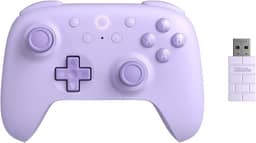 8BitDo Ultimate 2C Wireless Controller for Windows PC and Android, with 1000 Hz Polling Rate, Hall Effect Joysticks and Triggers, and Remappable L4/R4 Bumpers (Purple)