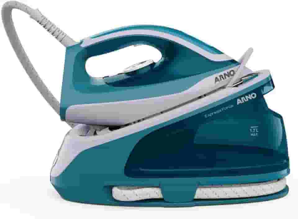 Ferro com Estação de Vapor Express Force, 3x mais vapor, Reduz o tempo de passar roupa em 30%, 2010W, Azul, SSEF