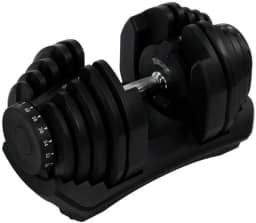 Dumbbell Halter Gallant Elite Pro 40kg Regulável Com Base