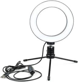 Luz e Iluminador Ring Light 6 Polegadas 36 Led Usb Led Misto Mesa