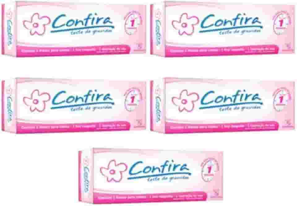 Teste De Gravidez Kit com 5 Confira em tira