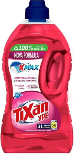 Tixan Ypê Lava Roupas Líquido Maciez 3L