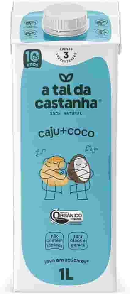 3 Corações A Tal Da Castanha Caju+Coco - Bebida Vegetal 1L