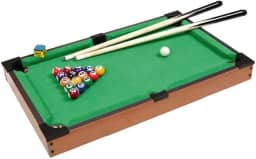 Mesa De Bilhar Mini Sinuca Pequena Infantil de Madeira 70cm