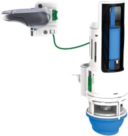 Danco HYR271T Válvula de descarga dupla Hydroright e alavanca de alavanca, sem tamanho, branco