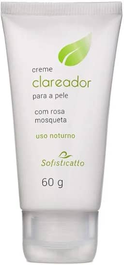 Creme clareador facial rosa mosqueta - 60g