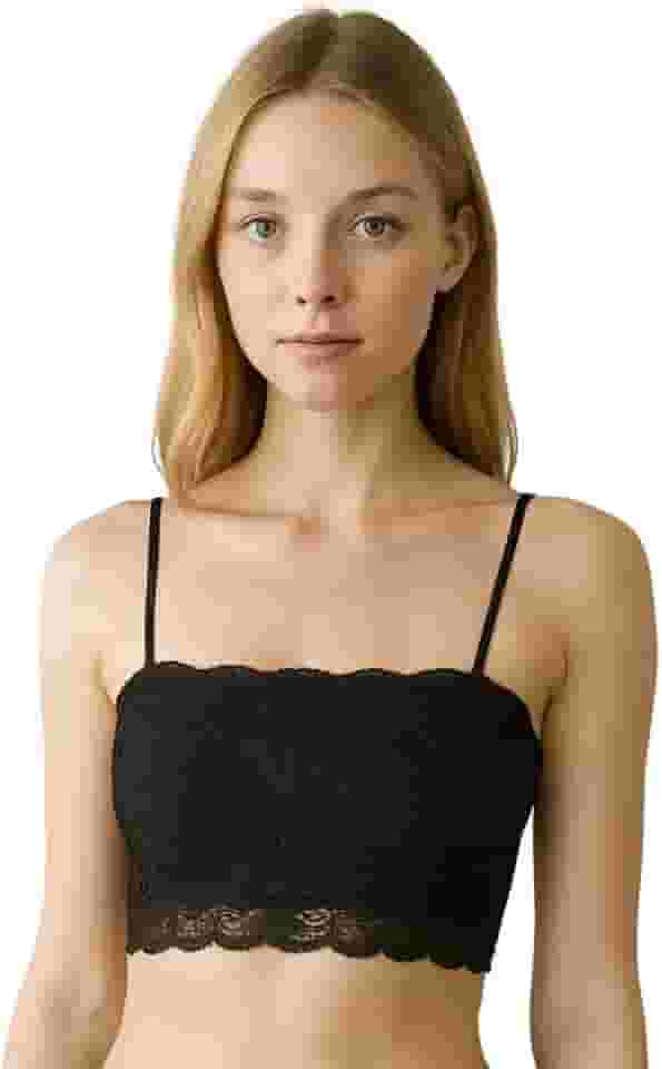 Sutiã com Bojo de Renda Top Faixa Melissa