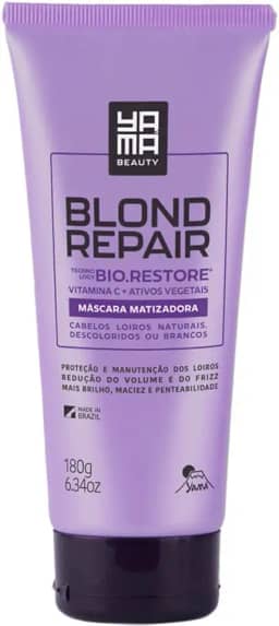 Yamá Blond Repair - Máscara Matizadora Cabelos Loiros 180g