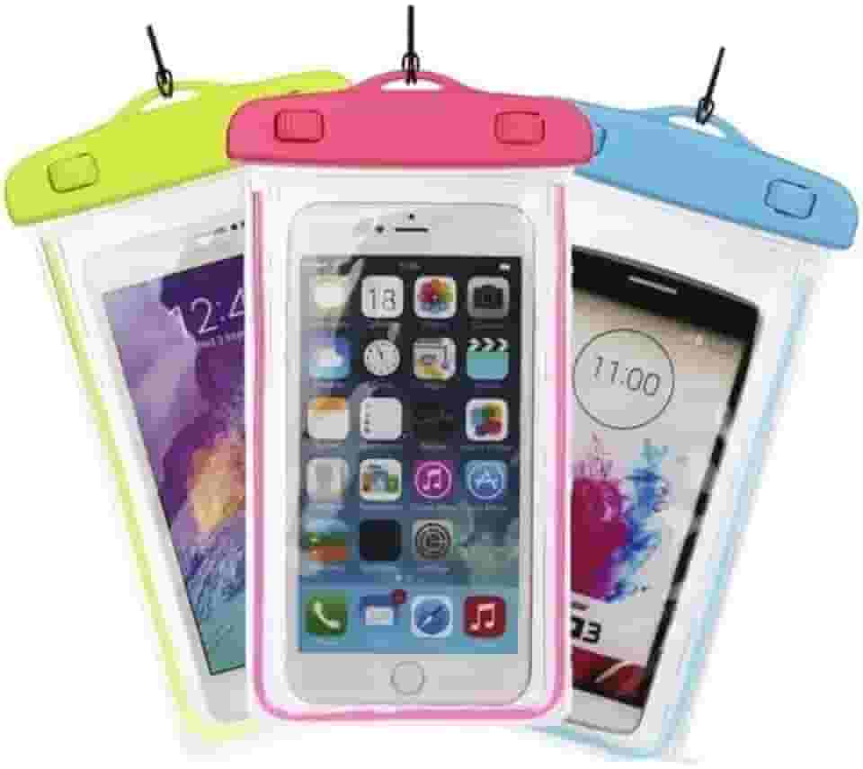 Kit 3 Capas Para Celular A Prova D'agua
