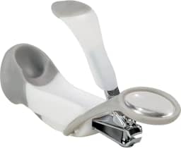 Buba Cortador De Unhas Com Lupa Baby Branco