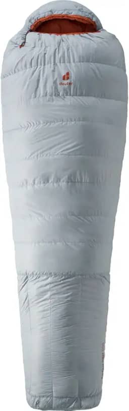 Deuter, Saco de Dormir Astro Pro 400, com Faixa de Temperatura entre +2ºC (conforto) e -4ºC (limite), Cinza.