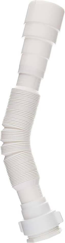 Atlas - Sifão Tubo Extensivo de 720mm em Plástico (PP) e Bucha em PVC para Válvula de 7/8", Cor Branca