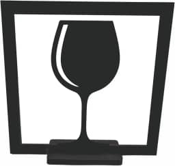 Silhuart, Presente Amigo Secreto Oculto Criativo Quadro C/Caixa Mdf