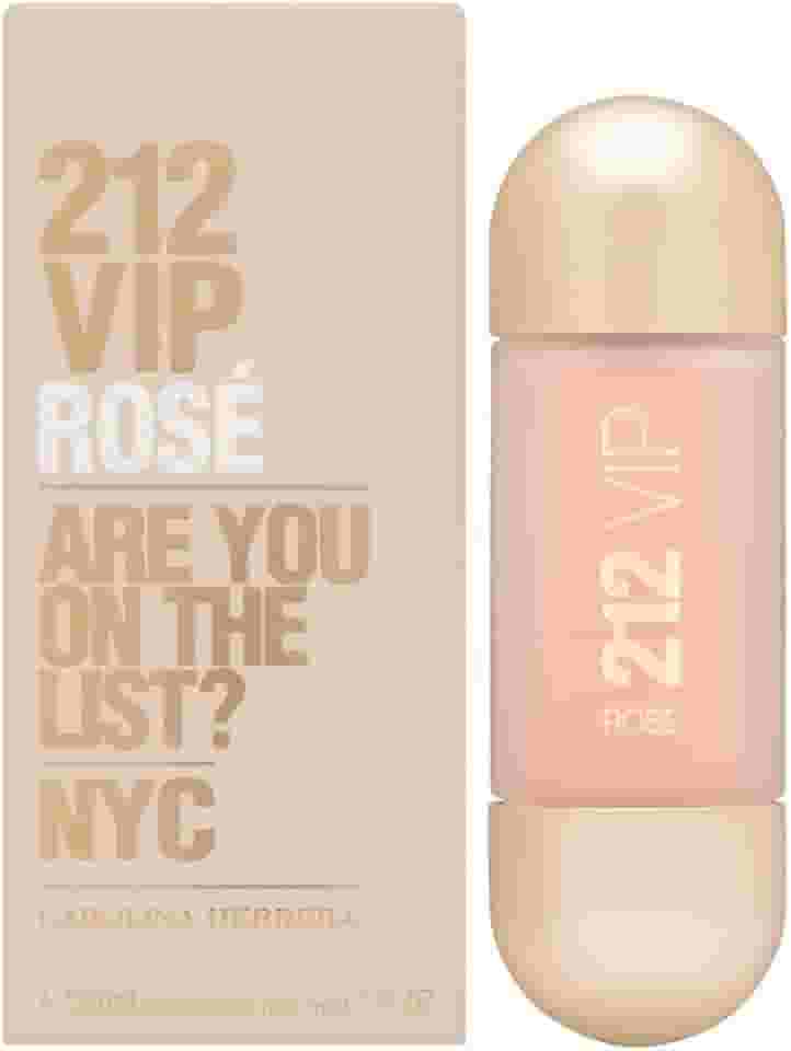212 Vip Rosé Hair Mist Carolina Herrera - Perfume para Cabelo 30ml, Carolina Herrera