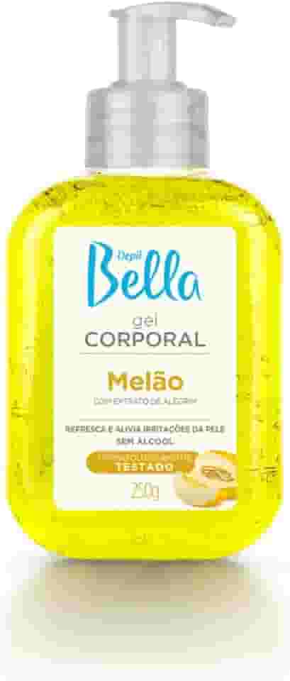 Depil Bella - Gel Hidratante Corporal Melão Alívio das Irritações da Pele 250g