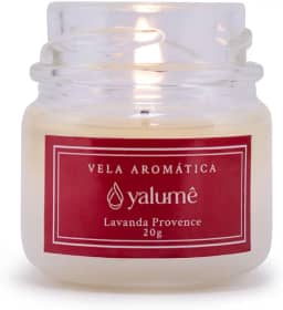 Mini Vela Aromática Lavanda Provence 20g | Yalumê | Presente delicado com aroma relaxante