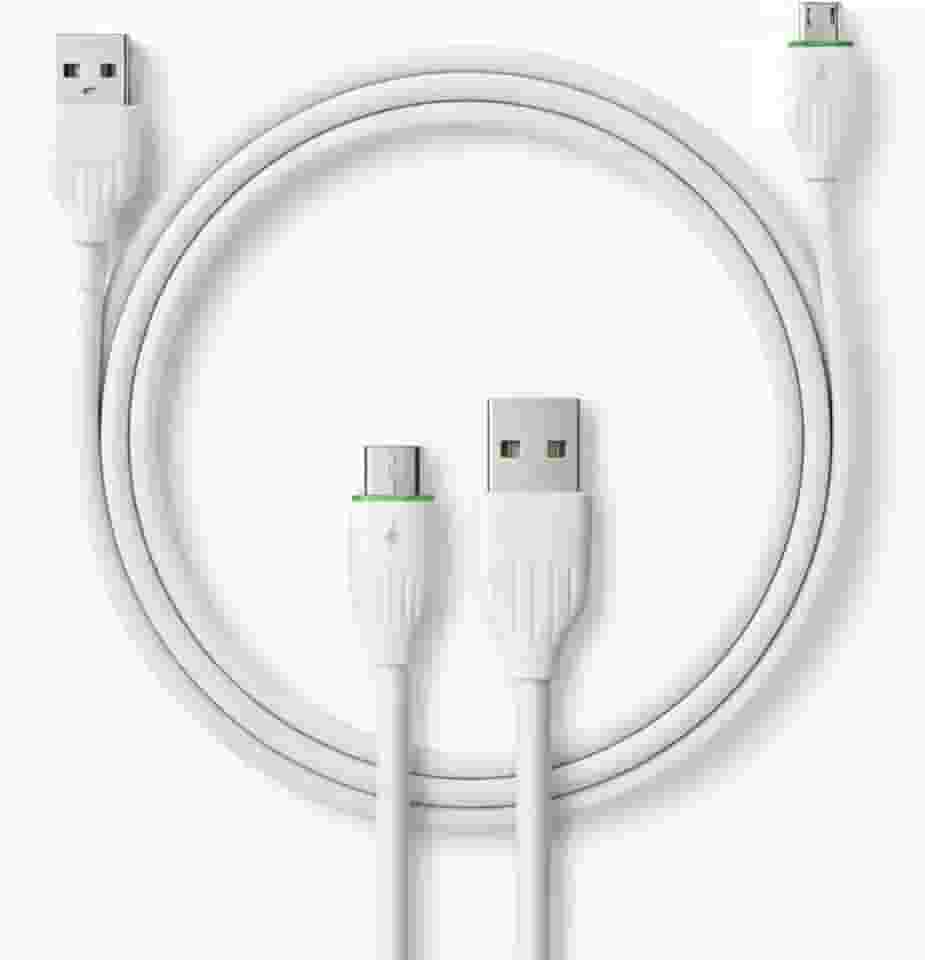 Cabo Micro-USB para USB TURBO 1M – Carregamento Rápido 3.0, Transferência de Dados, Reforçado e Durável – Compatível com Android, Samsung, Motorola e Xiaomi