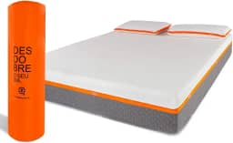 Colchão Queen Molas Ensacadas Látex Premium Para Todo Biótipo Zipflex 158 x 198 x 25cm