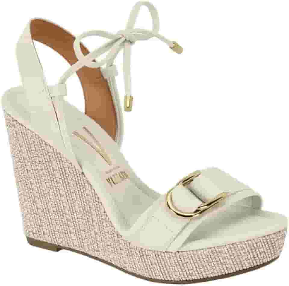 Sandália Anabela Vizzano amarração