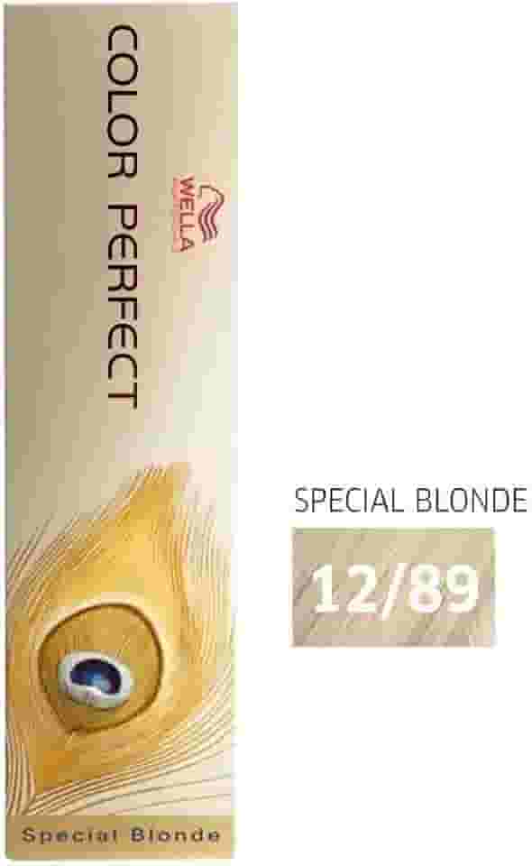 Tintura Permanente 12.89 Louro Cendre Unit, Color Perfect