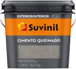 Acabamento Suvinil Tintas para parede Efeito cimento queimado 5 kg - Dia de chuva - 50659435