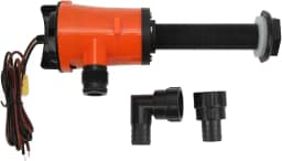 Bomba Livewell do Aerador GRCFUMO, kit de aerador portátil Livewell, 800gph 12V 4.0A Bomba de tanque de peixes submersível portátil para barco Marine