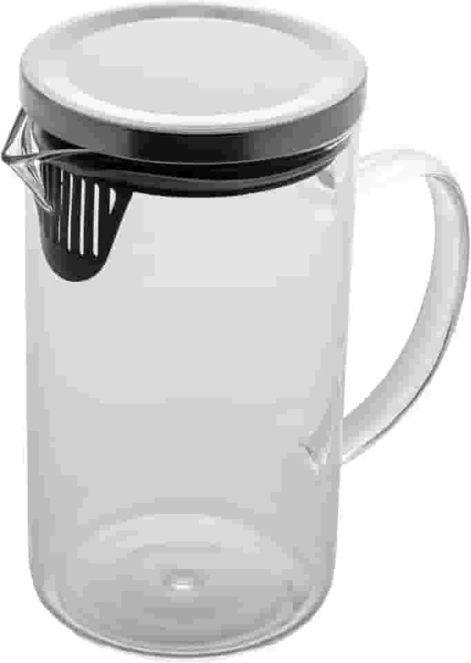 WOLFF - Jarra de Vidro Borossilicato com Tampa 1L