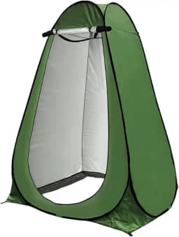 Barraca Trocador De Roupas Banheiro Monta Sozinha Camping (VERDE)