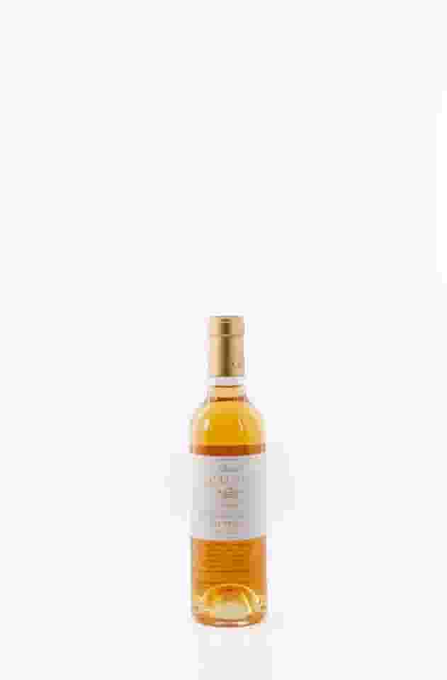Vinho de Sobremesa Sauternes Chateau Rieussec 2018 375ml Premier Grand Cru Classe, Bordeaux, França, Doce, Botritizado, Aromatico