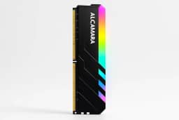 Memória RAM ALCAMARA RGB 8GB (01x8GB) DDR4 3200MHz DIMM 1,2V, Perfeito Desempenho para Computadores Desktop e Jogos