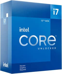 Processador Intel Core i7-12700KF Box, * S/Video Integrado* - BX8071512700KF