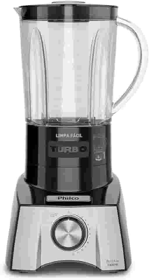 Liquidificador Philco Pro Maxx 1400w Limpa Fácil Preto Plq1430p 127v