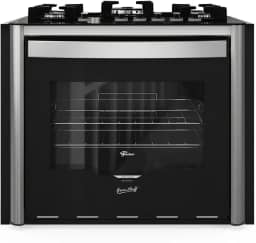 FISCHER FOGÃO DE EMBUTIR À GÁS 5 BOCAS TRIPLA CHAMA GRAN CHEFF COM DOURADOR 127V - 28550-65542