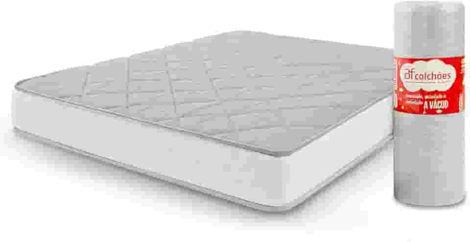 Colchão Viúva de Espuma D33 a Vácuo 128x188cm BF Colchões
