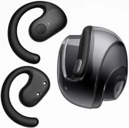 Fone de Ouvido Tradutor Inteligente, Tradução em Tempo Real, 144 Idiomas, Bluetooth, Preto