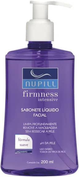 Nupill Sabonete Liquido Facial Firmness 200Ml Roxo