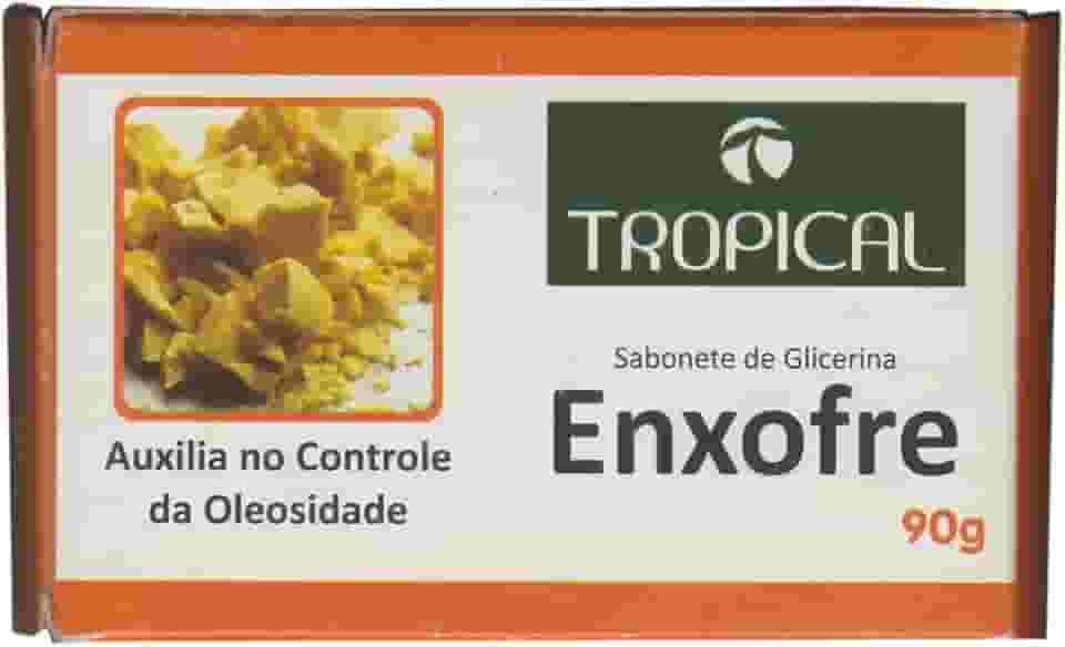 Sabonete de Glicerina Enxofre 90g Tropical