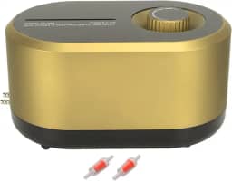 Tnfeeon Bomba de ar portátil para aquário 5,5 W bomba de oxigênio silenciosa com acessórios para aquário pesca ao ar livre