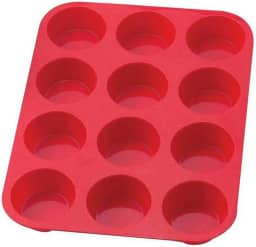 Forma de silicone de cupcake 12 unidades Kehome