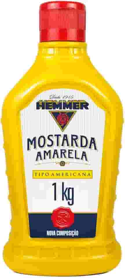 Hemmer Mostarda Amarela Americana Squeeze 1Kg