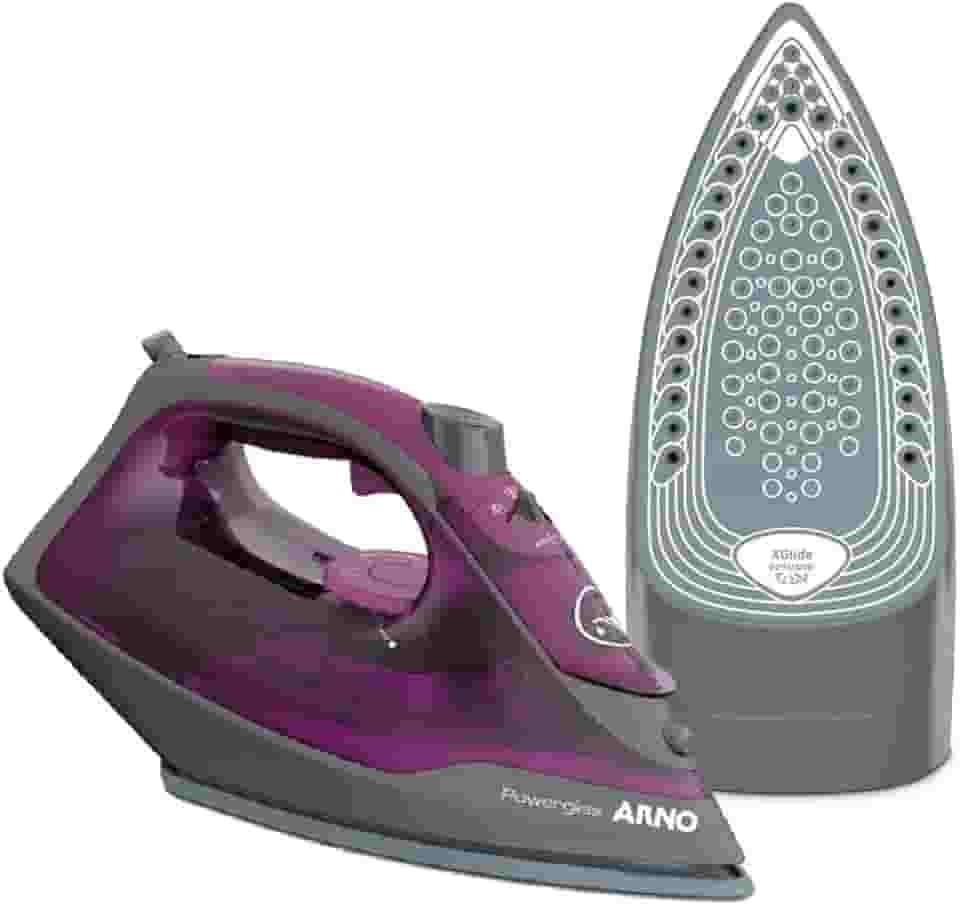Ferro a Vapor Arno Powergliss com Base Cerâmica Xglide, 1520W, Roxo, FPO1 110V