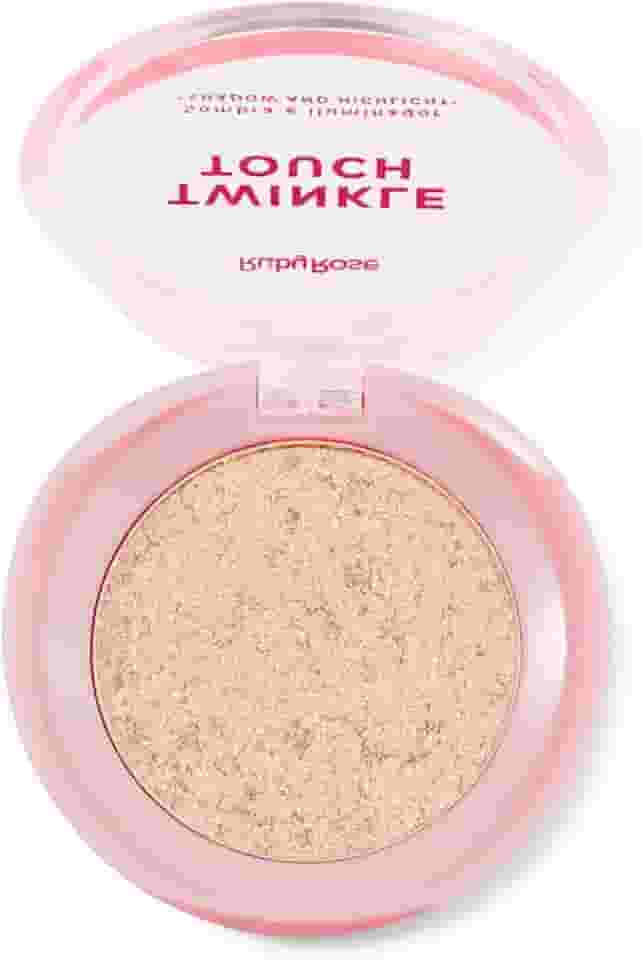 Ruby Rose - Sombra E Iluminador Twinkle Touch 2 Em 1 Ultrafino Golden Daze 6G
